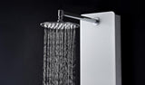 ANZZI Savannah White 3-Spray Shower Panel System (Valve Included)