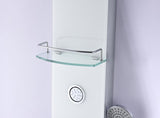 ANZZI Savannah White 3-Spray Shower Panel System (Valve Included)