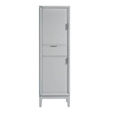Avanity Emma 20-in W x 65-in H x 15-in D Dove Gray Plywood Freestanding Linen Cabinet