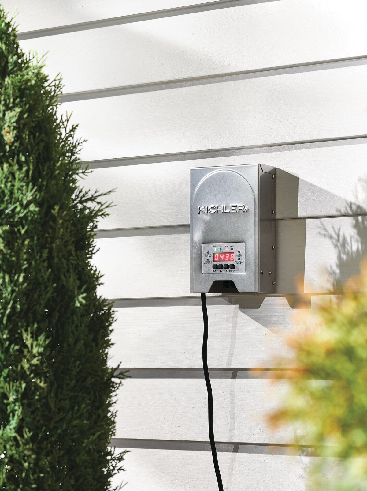 Kichler 200-Watt 12-Volt Multi-Tap Landscape Lighting Transformer with Digital Timer
