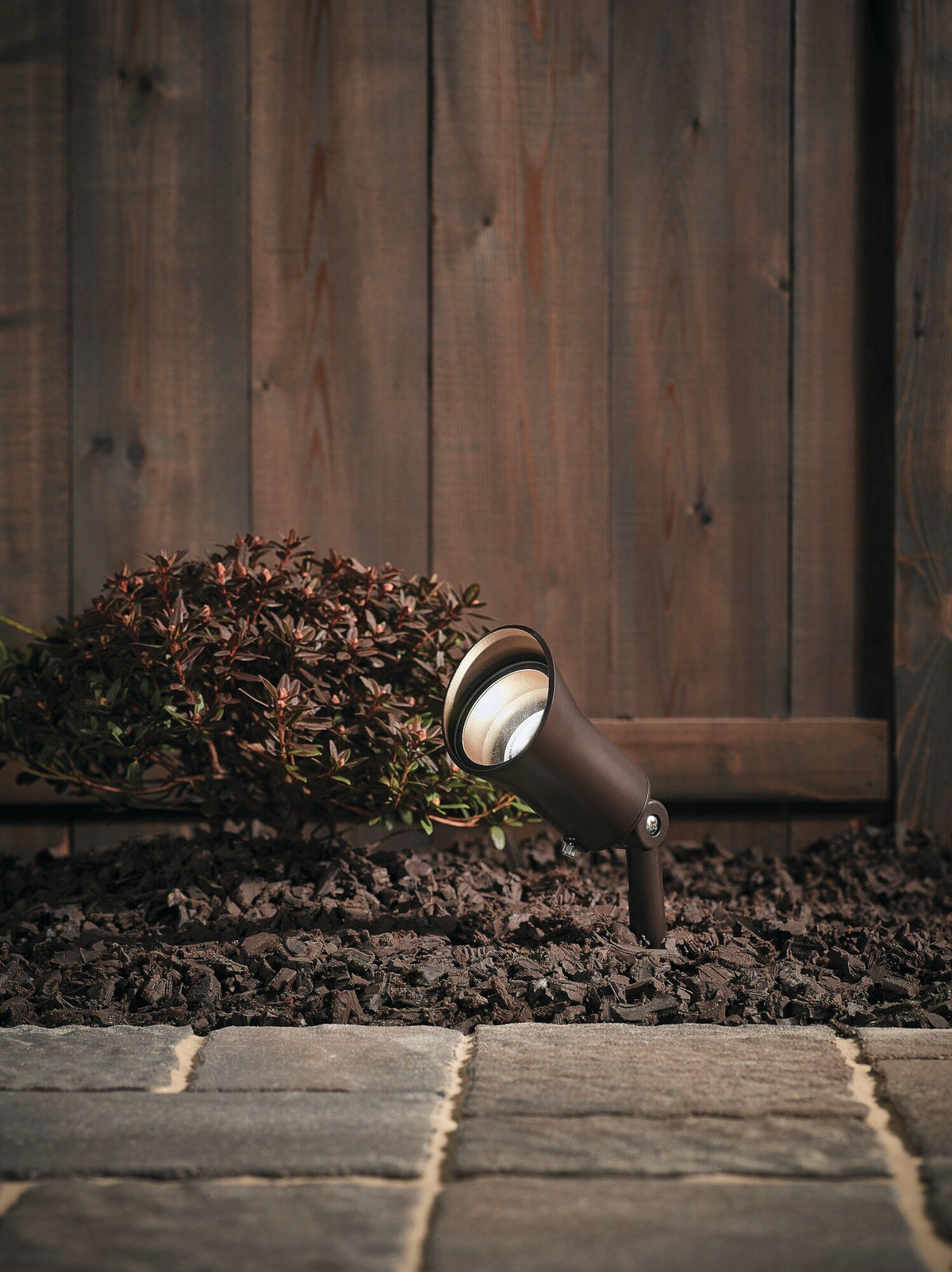 Kichler 400-Lumen 5-Watt Olde Bronze Low Voltage Hardwired LED Spot Light