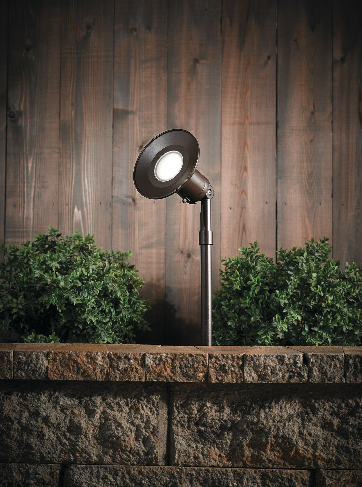 Kichler 400-Lumen 5-Watt Olde Bronze Low Voltage Hardwired LED Landscape Flood Light