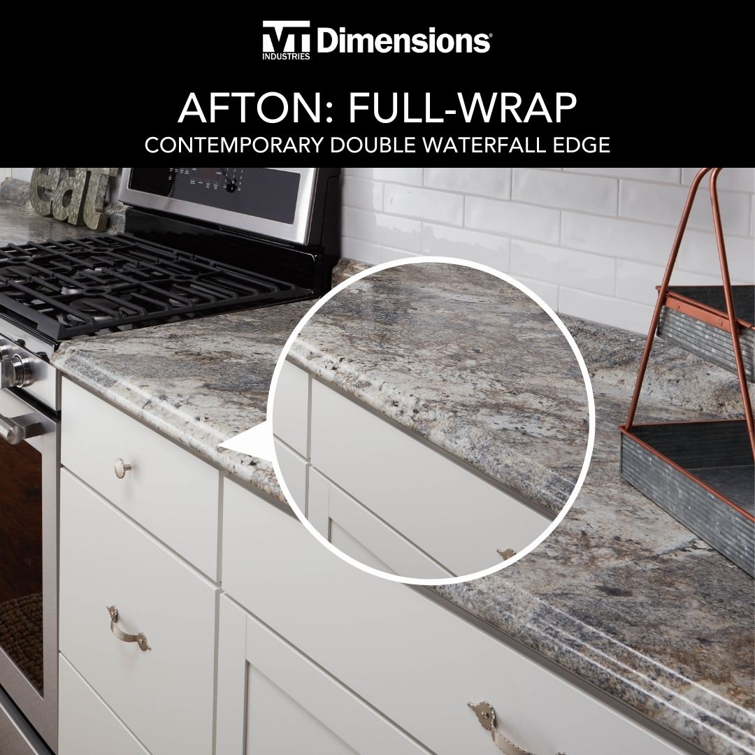 VT Dimensions Formica 4-ft Cafe Azul Straight Laminate Kitchen Countertop