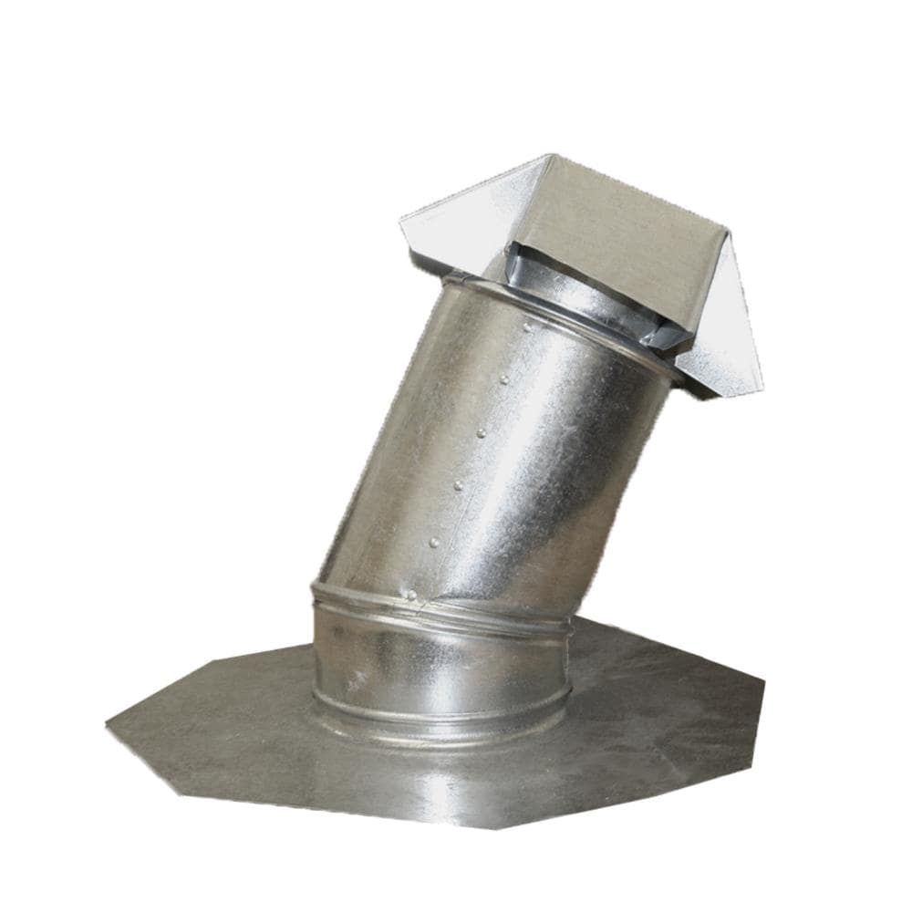 Gibraltar Building Products Total Jack 6-in x 15-in Galvanized Steel Vent & Pipe Flashing (Adjustable Pitch)