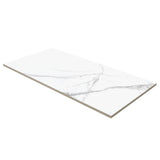 Satori Statuario 12-in x 24-in Polished Porcelain Marble Look Floor and Wall Tile (1.93-sq. ft/ Piece)