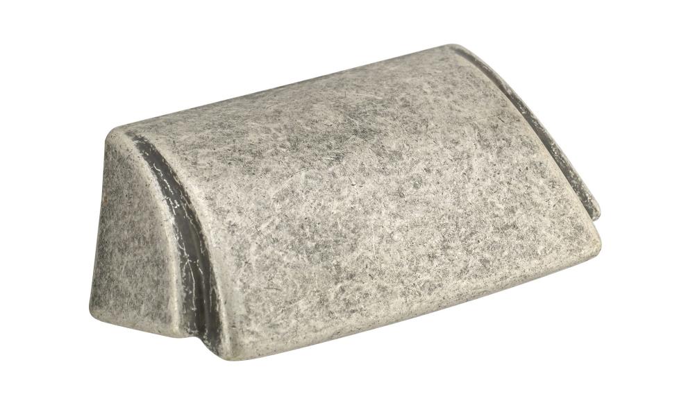 Richelieu 1-1/4 in. (32 mm) Center-to-Center Faux Iron Transitional Cup Pull