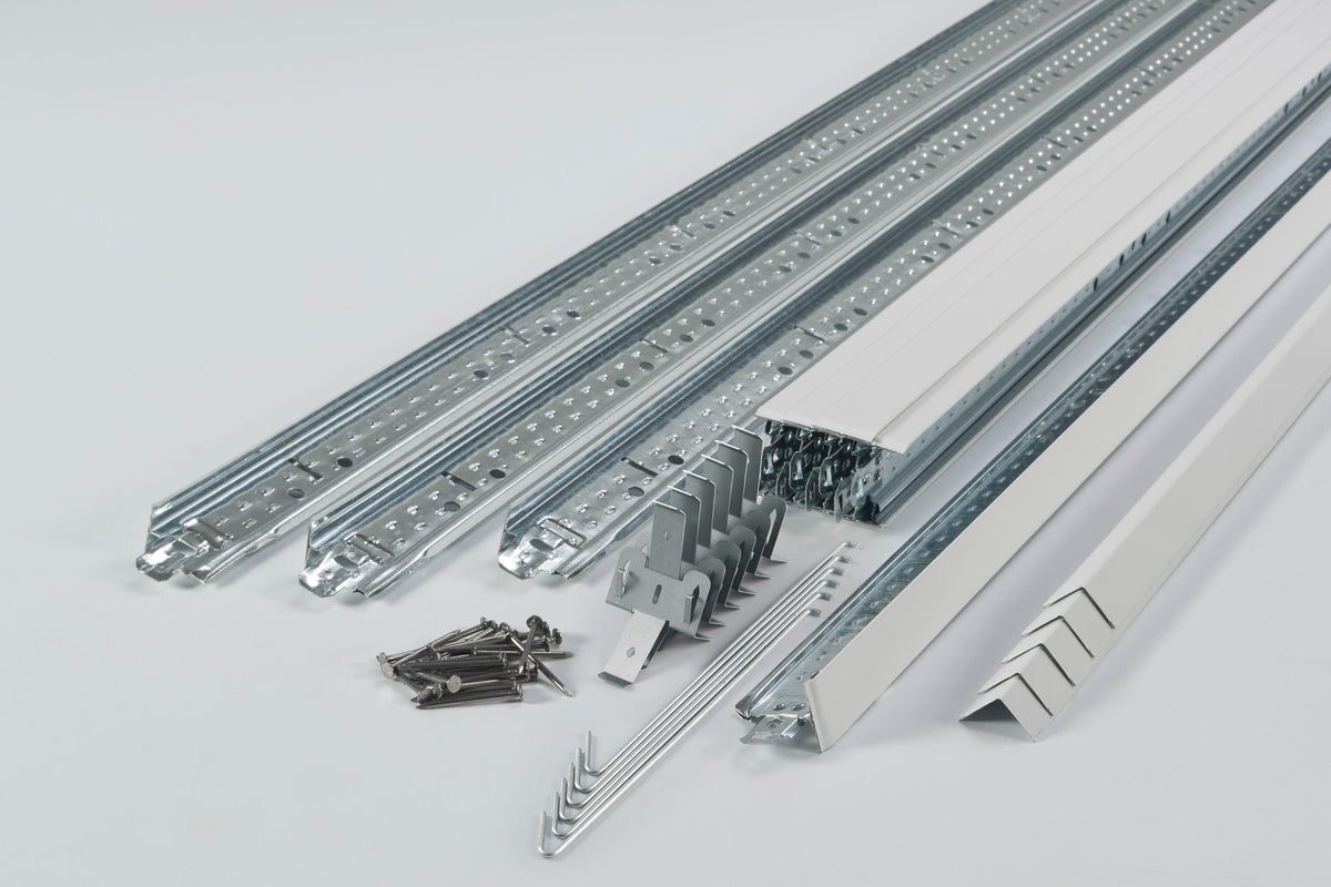 Armstrong Ceilings QuickHang 2-ft x 4-ft White Ceiling Grid Kit, 64-sq ft Coverage