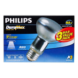 Philips 45-Watt R20 Incandescent DuraMax Dimmable Flood Light Bulb (3-Pack)