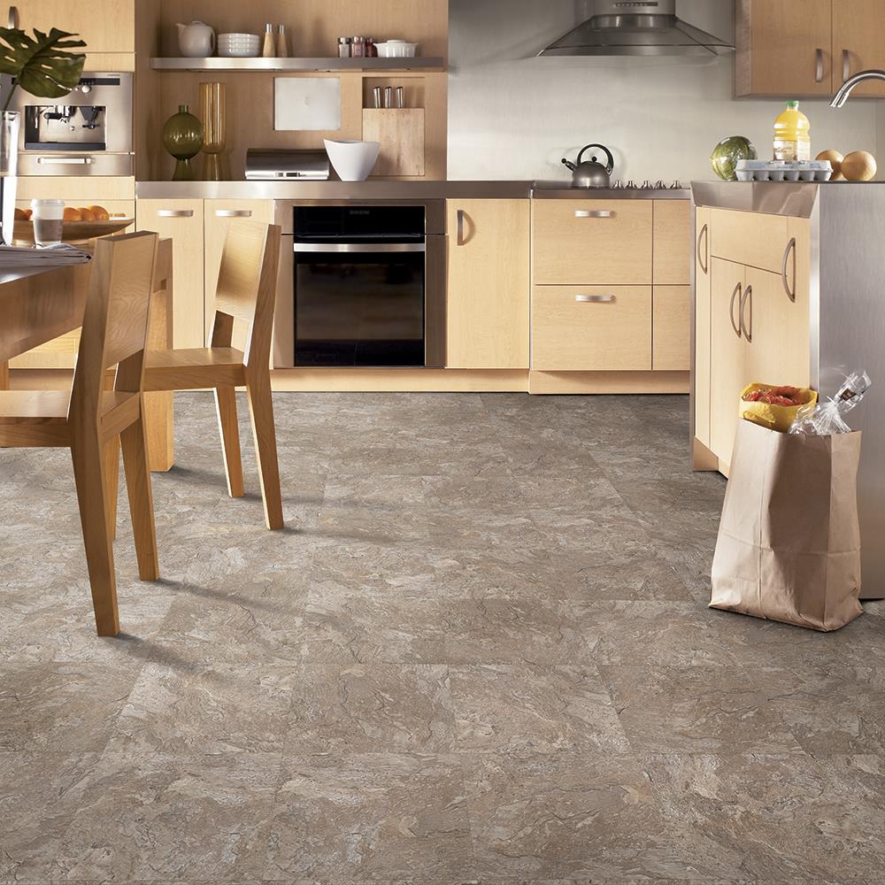 Armstrong Flooring Sandstone Peel-and-Stick Vinyl Tile, 12-in x 12-in, 45-Piece Carton (45 sq ft)