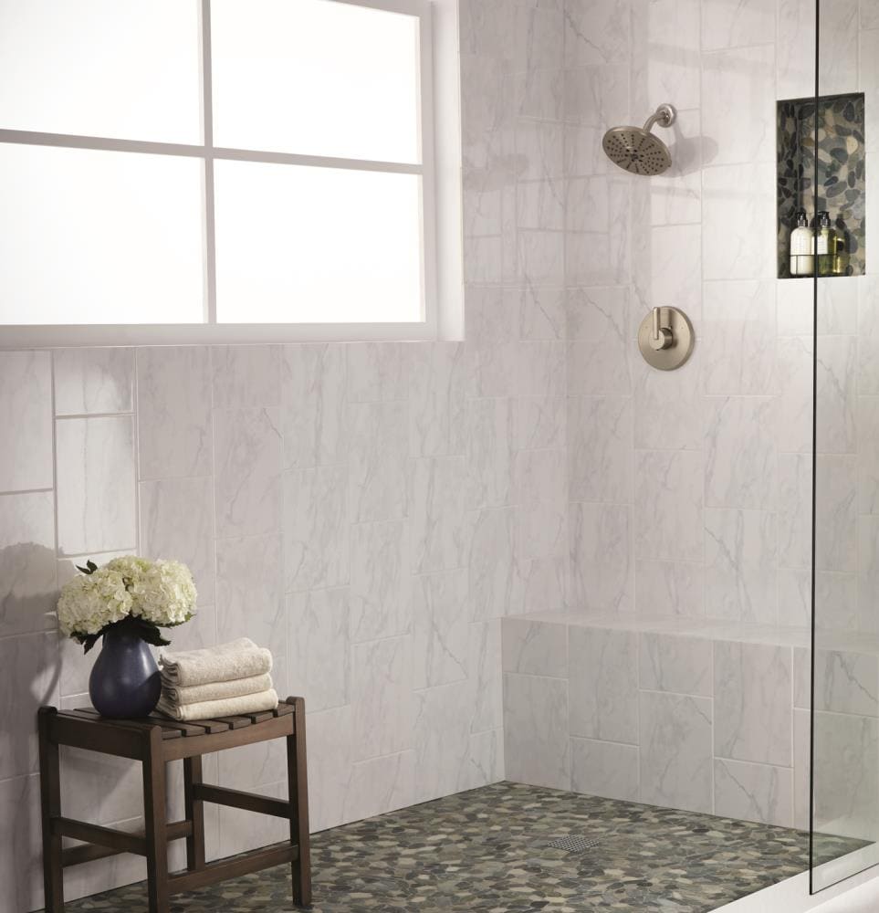 Delfino Stone Paradise Blend 12-in x 12-in Honed Natural Stone Pebble Floor and Wall Tile (0.95-sq. ft/ Piece)