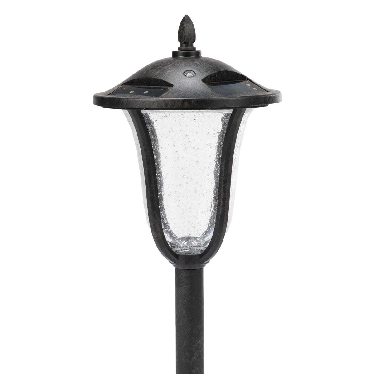 Portfolio 2-Pack 12x Brighter (14.4-Lumen) Aged Bronze Solar Integrated LED Path Light Kit