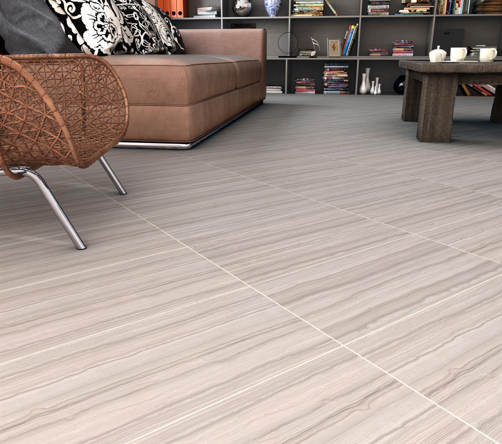 Emser Archive Script Porcelain Bullnose Tile, 3-in x 24-in (Actual 3-in x 23-in)