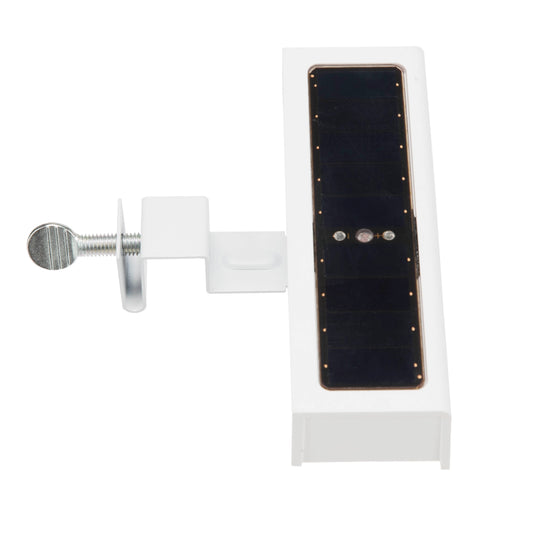 Portfolio Solar White LED Outdoor Gutter/Deck Light, 20-Lumen, 6.1-in L x 1.97-in W x 1.3-in H