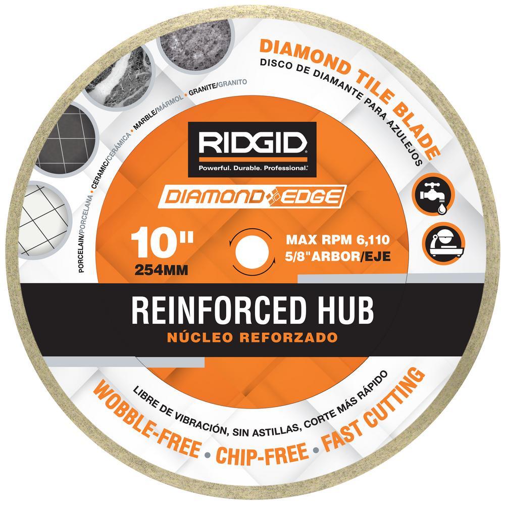 10 in. Reinforced Hub Tile Diamond Blade - Super Arbor