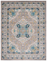 Safavieh Phoenix Khan 9 x 12 Ivory/Gray Indoor Abstract Vintage Area Rug
