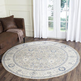 Safavieh Patina Mimue 7 x 7 Taupe/Ivory Round Indoor Abstract Vintage Area Rug