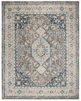 Safavieh Phoenix Nuri 8 x 10 Gray/Blue Indoor Abstract Vintage Area Rug