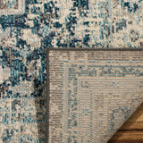 Safavieh Phoenix Nuri 8 x 10 Gray/Blue Indoor Abstract Vintage Area Rug