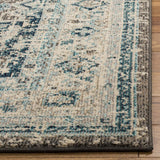 Safavieh Phoenix Nuri 8 x 10 Gray/Blue Indoor Abstract Vintage Area Rug
