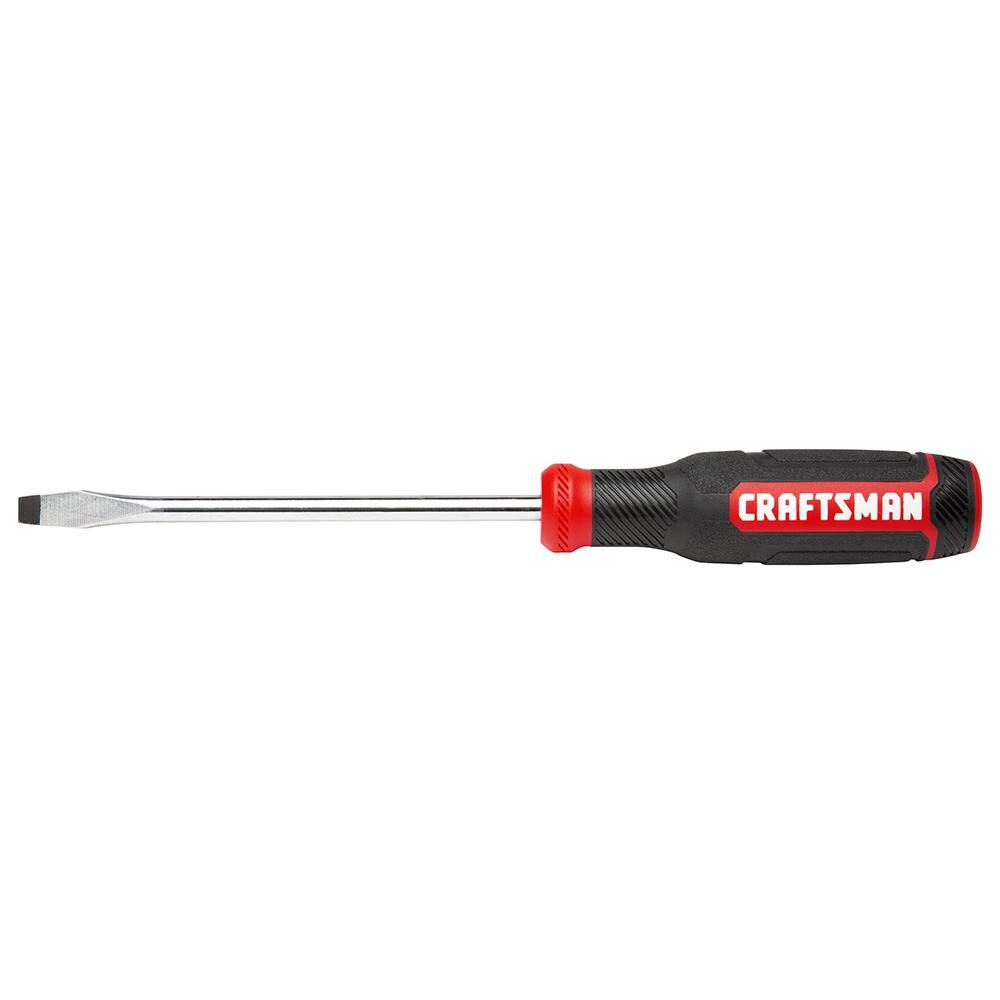 CRAFTSMAN Bi‑Material Handle 5/16-in x 6-in Slotted Screwdriver