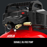 CRAFTSMAN 6-Gallon Single Stage Portable Electric Pancake Air Compressor