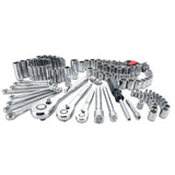 CRAFTSMAN 135-Piece Standard (SAE) and Metric Combination Polished Chrome Mechanics Tool Set