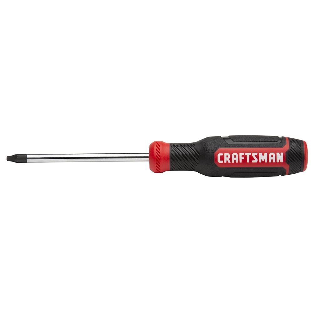 CRAFTSMAN Bi-Material Handle #2 x 4-in Square Screwdriver
