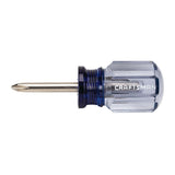 CRAFTSMAN Acetate Handle #2 Phillips Screwdriver, 1.5-in Stubby Shaft
