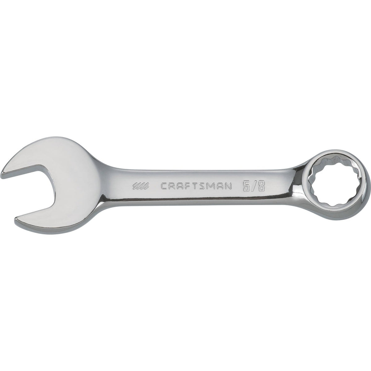 CRAFTSMAN 5/8-in 12-Point Standard (SAE) Combination Wrench, Short Handle
