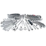 CRAFTSMAN 189-Piece SAE/Metric Mechanics Tool Set with 72-Tooth Ratchets & Hard Case, Polished Chrome