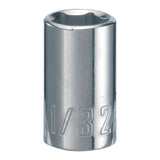 CRAFTSMAN Standard (SAE) 1/4-in Drive 6-point 11/32-in Shallow Socket