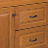 Project Source 36-in Golden Bathroom Vanity Base Cabinet without Top