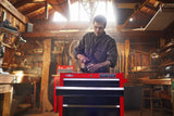 CRAFTSMAN 1000 Series 26.5-in W x 44.25-in H 5-Drawer Ball-Bearing Steel Tool Chest Combo, Black
