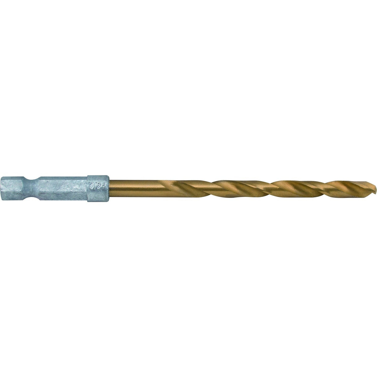 CRAFTSMAN 1/4-in x 4-3/4-in Titanium Twist Drill Bit