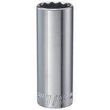 Craftsman 7/8-in SAE 12-Point Deep Socket, 1/2-in Drive (CMMT47528)