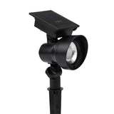 Portfolio 12x Brighter 0.5-Watt Black Solar Integrated LED Path Light Kit, 14.4 Lumens, Warm 3500K