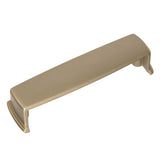 Amerock Kane 3-3/4-in (96mm) Center to Center Golden Champagne Rectangular Cup Drawer Pull