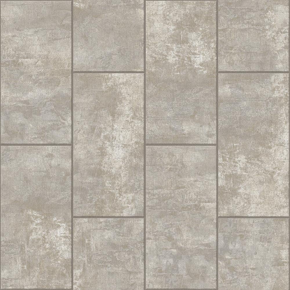 Congoleum DuraStone Reverie "Wishes" Vinyl Tile Sample, 12-in x 8-in, 4-mil Wear Layer