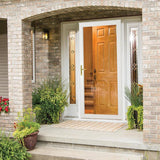 LARSON Williamsburg White Full-View Aluminum Storm Door (Common: 36-in 81-in; Actual: 35.75-in x 79.75-in) - Super Arbor