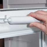 LARSON 36-in x 81-in White Mid-View Storm Door - Super Arbor