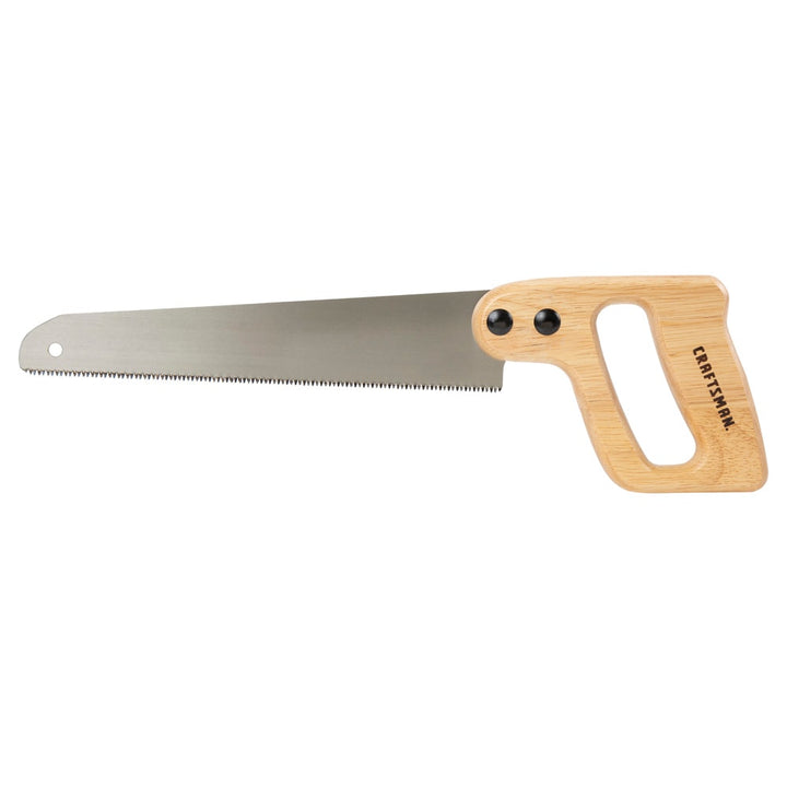 CRAFTSMAN 10-in Fine Finish Cut Hand Saw, 11 TPI Hardwood Handle