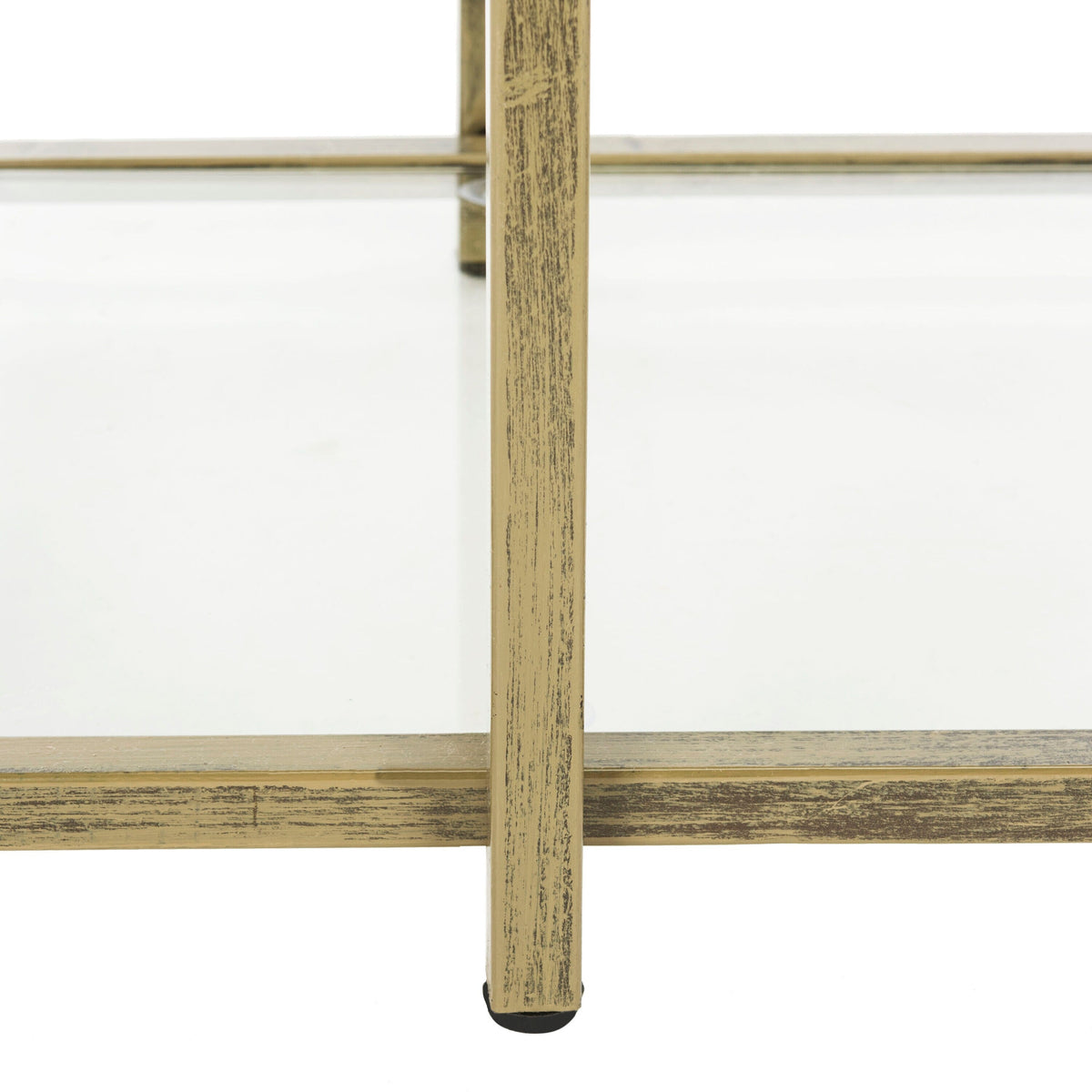 Safavieh Francis French Silver/Clear Metal Etagere