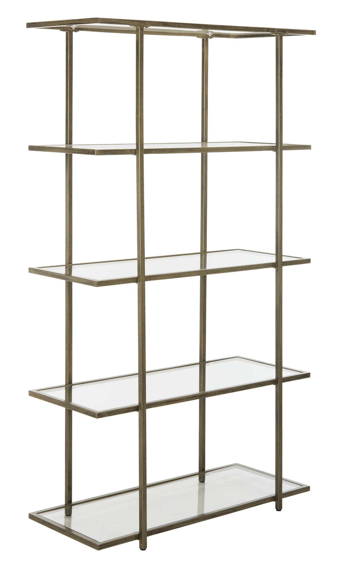 Safavieh Francis French Silver/Clear Metal Etagere