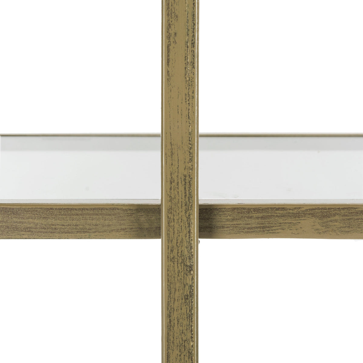 Safavieh Francis French Silver/Clear Metal Etagere