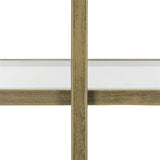 Safavieh Francis French Silver/Clear Metal Etagere