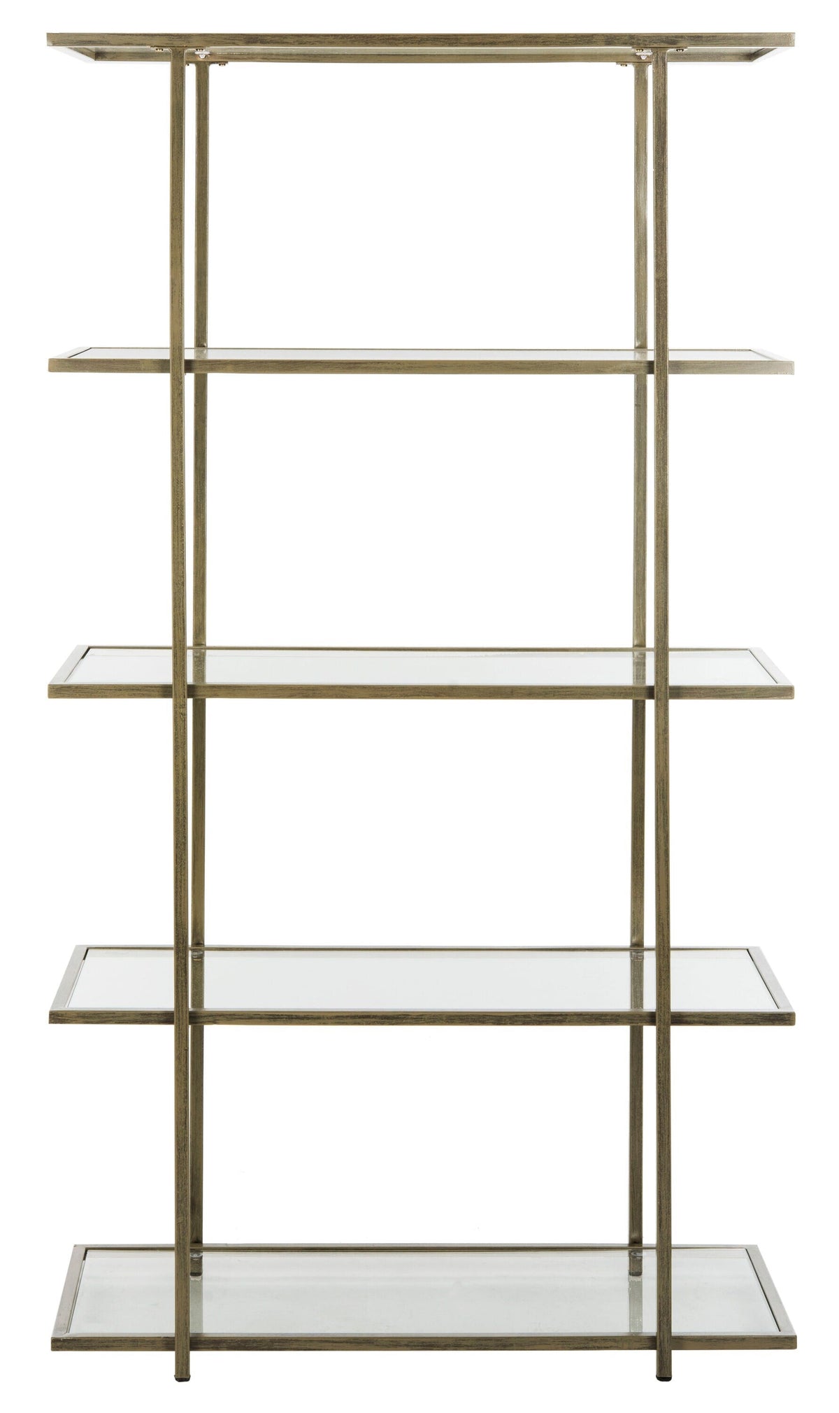 Safavieh Francis French Silver/Clear Metal Etagere