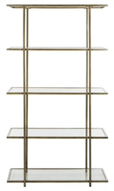 Safavieh Francis French Silver/Clear Metal Etagere