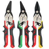 CRAFTSMAN 60CrV Aviation Tin Snips 3‑Piece Set (CMHT73558)