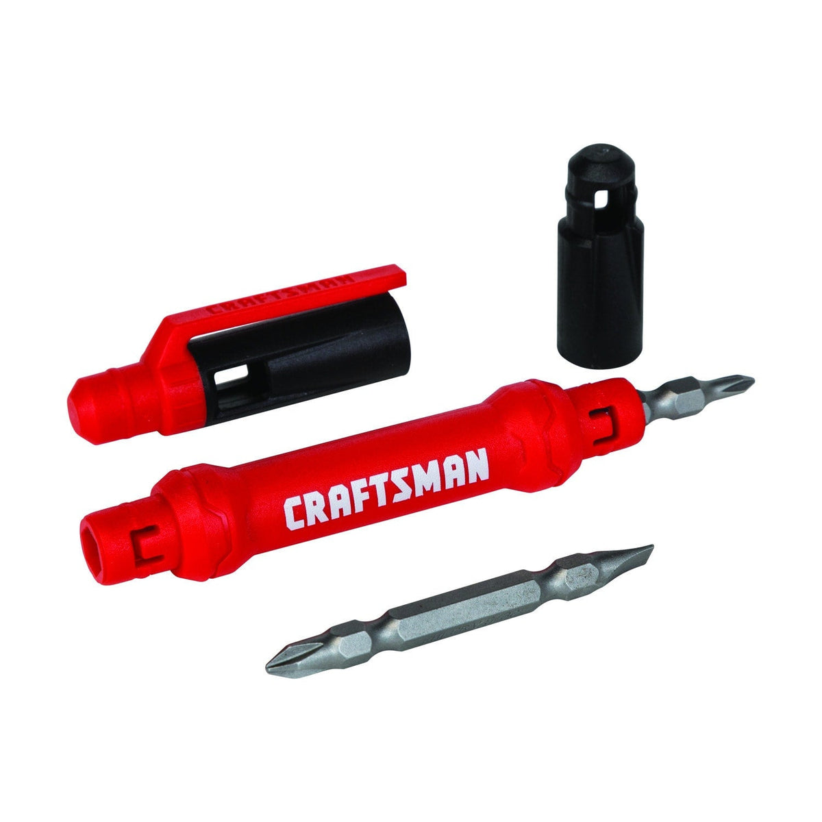 CRAFTSMAN 2-Piece Plastic Handle Magnetic Multi-Bit Screwdriver
