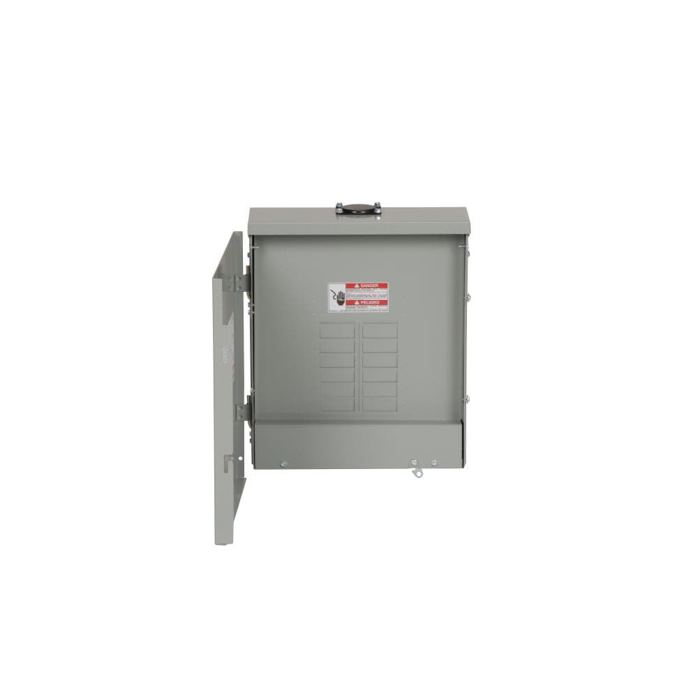 Eaton Type BR 125-Amp 12-space load center - front view